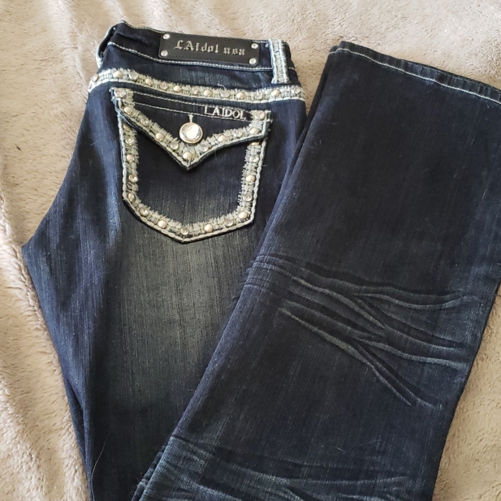 LA idol USA bootcut jeans size 7